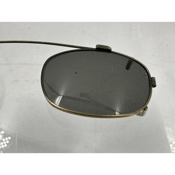 Vintage Robert Marc Rectangular Metal Sunglasses Clip Ons (B1-G) - Picture 5 of 10